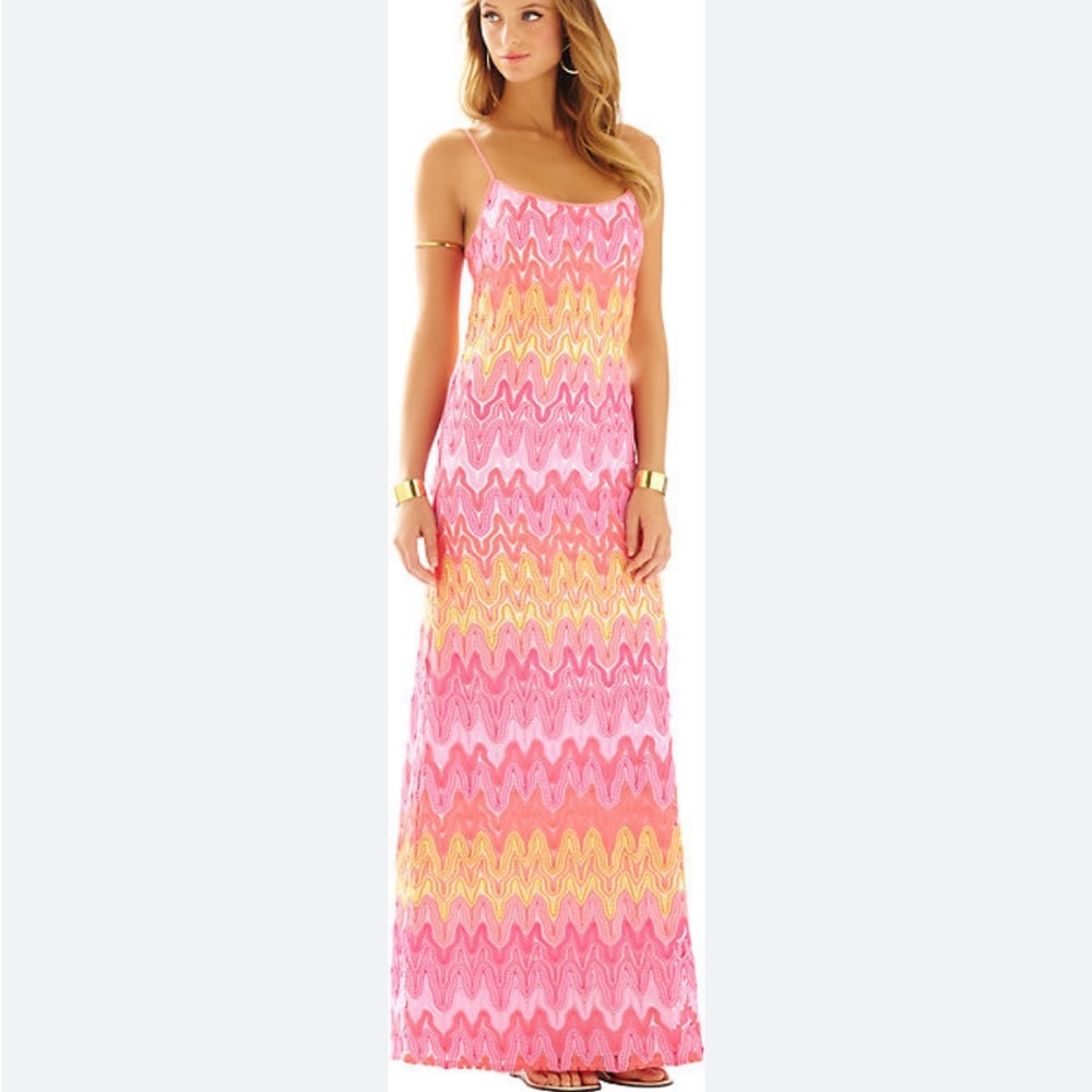 Beautiful Lilly Pulitzer Avalon Maxi dress